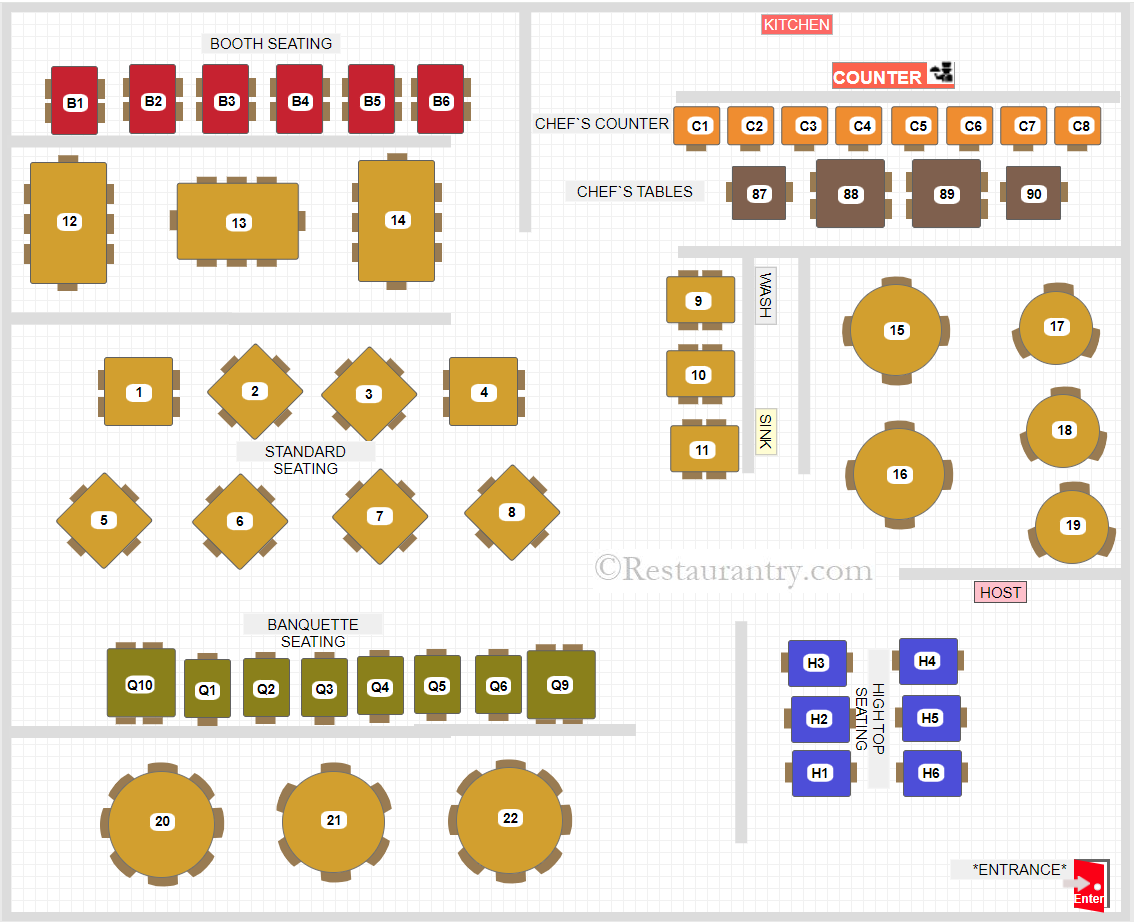 Graphical floor plan