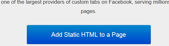 facebook static html
